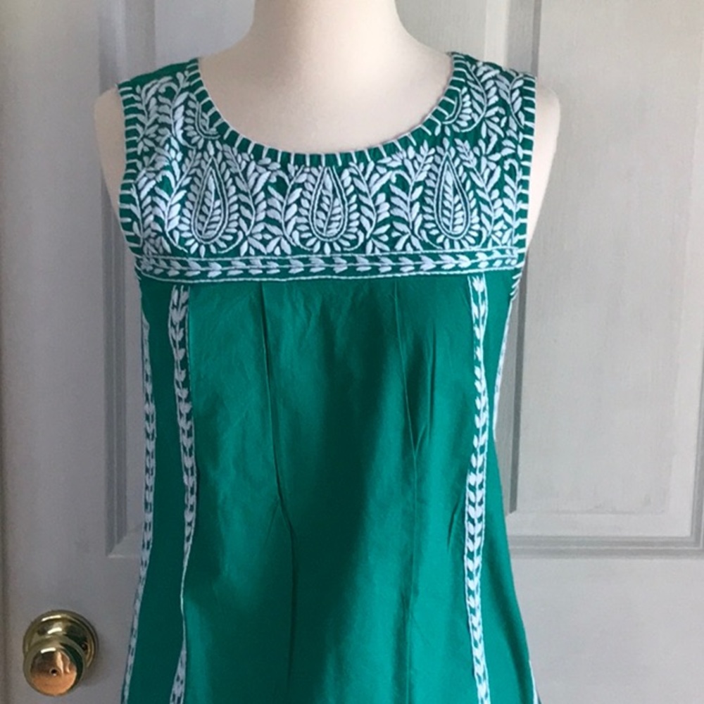 House of Pom boho embroidered dress
